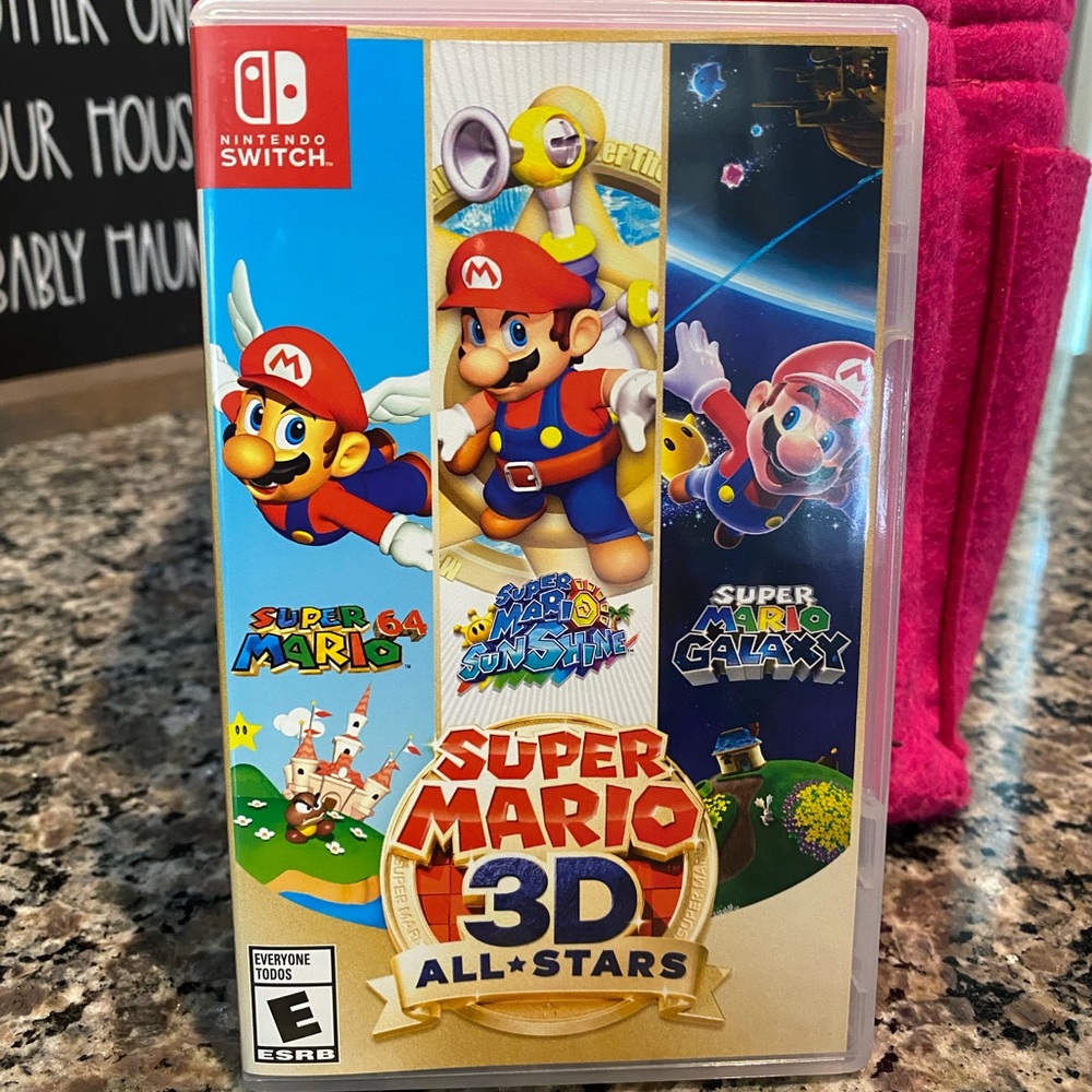 3-in-1 Mario Nintendo Switch game